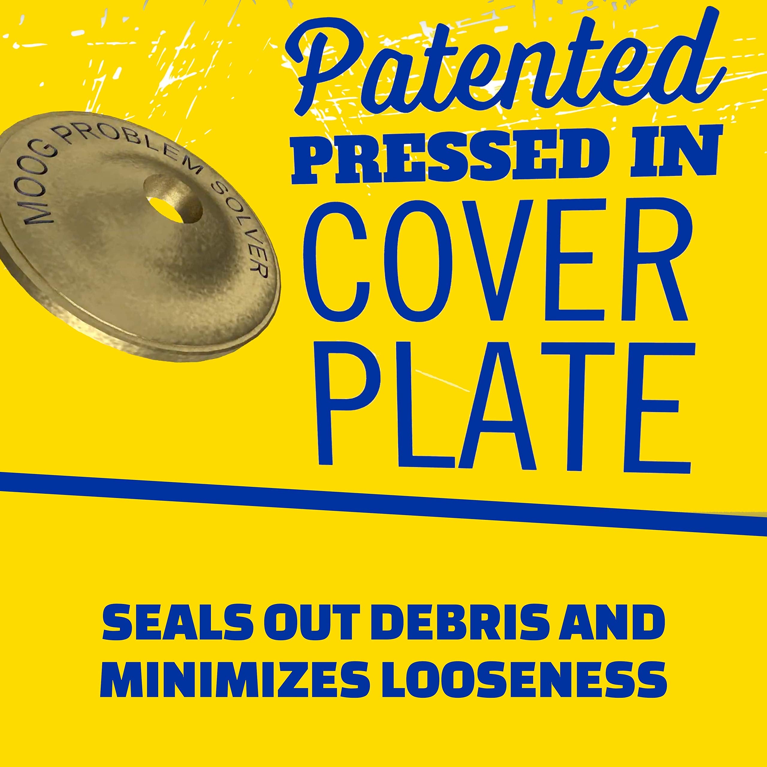 MOOG ES800408 protective boot detail demonstrating seals that block dirt and moisture