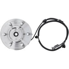 MOOG front hub assembly front view showing fit and durability