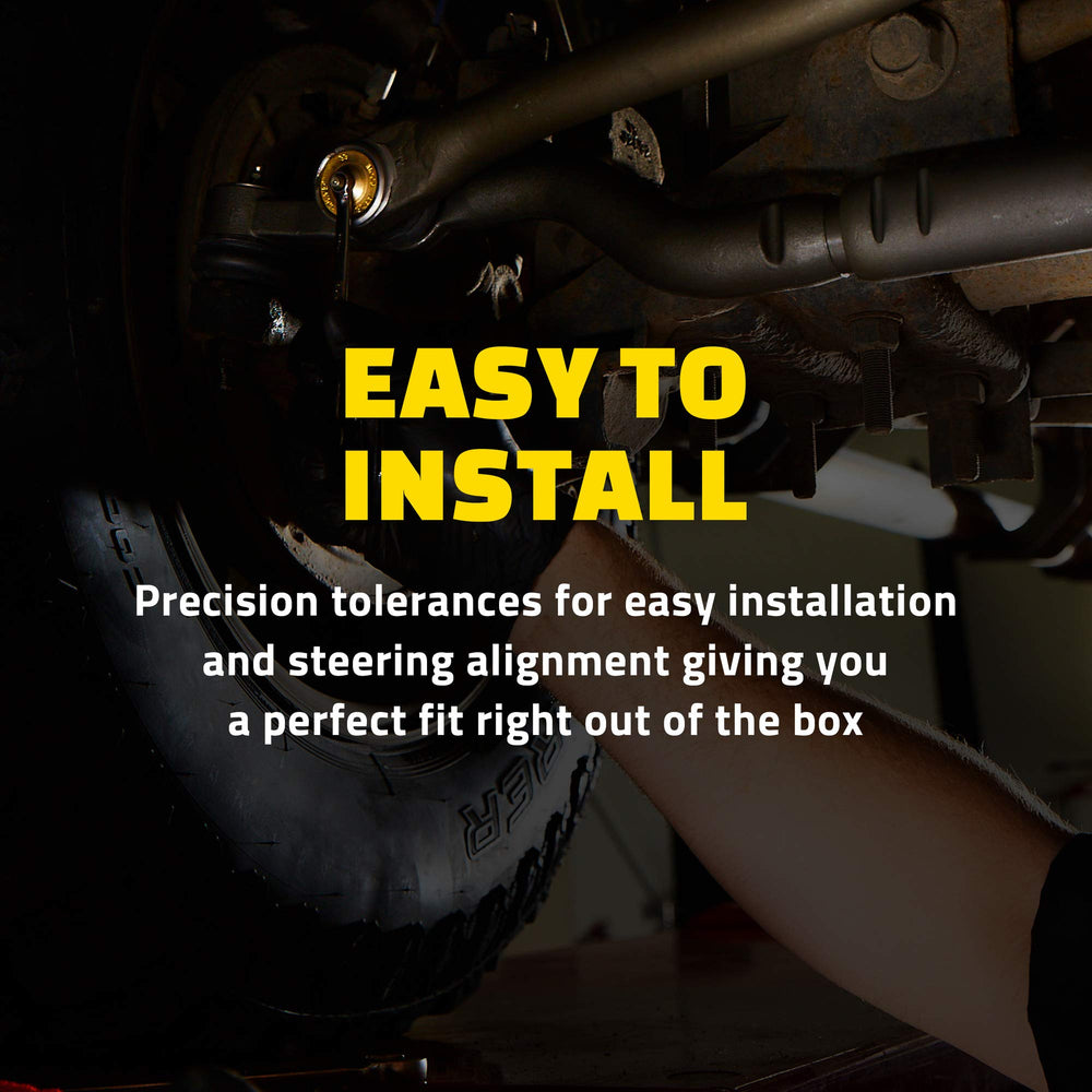 MOOG ball joint with common tools showing ease of installation