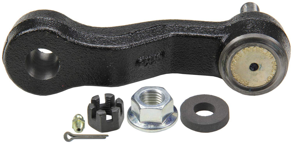 MOOG idler arm installed on truck steering linkage demonstrating fitment benefit
