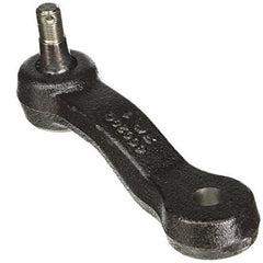 MOOG idler arm next to ruler showing size and compatibility for confident purchase
