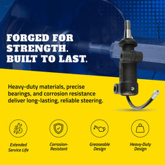 MOOG K6723 installed on truck sideview demonstrating restored steering precision and reduced play
