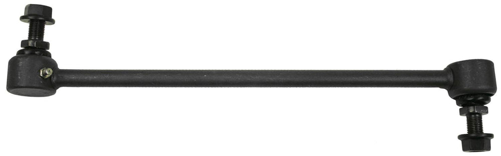 MOOG front view of stabilizer link showing full shape and fit benefit