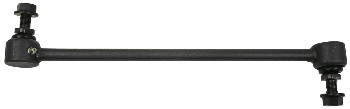 MOOG front view of stabilizer link showing full shape and fit benefit