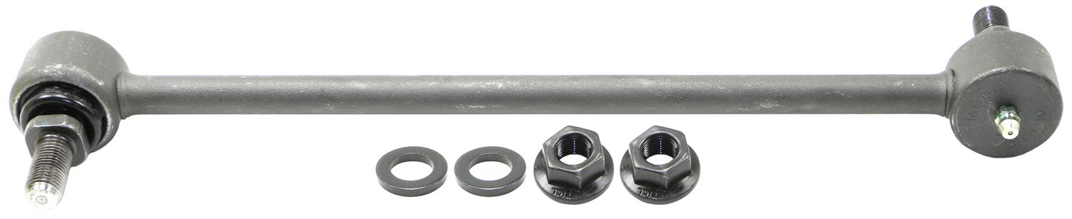 MOOG K750574 front view showing full sway bar link and mounting points for reliable fit