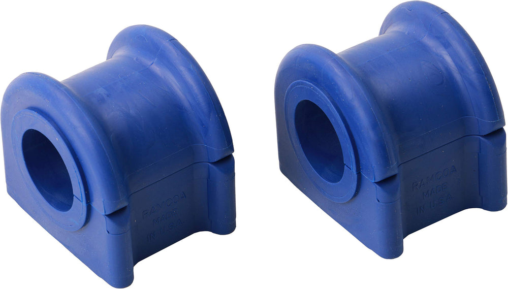 MOOG bushing close-up highlighting thermoplastic texture and precise fit