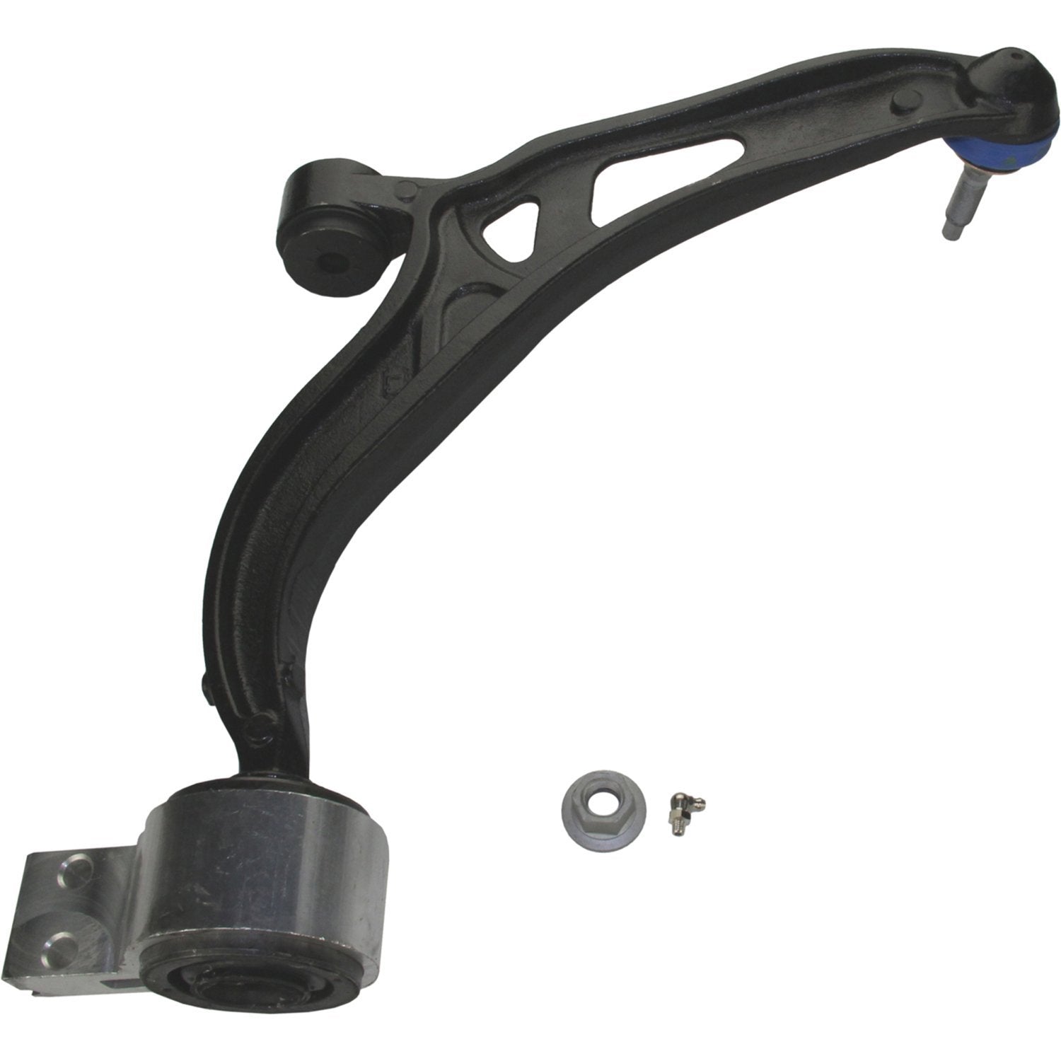 MOOG close-up of ball joint highlighting precise articulation benefit