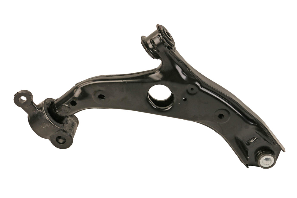 MOOG RK623522 close-up of ball joint and bushing highlighting sealed protection