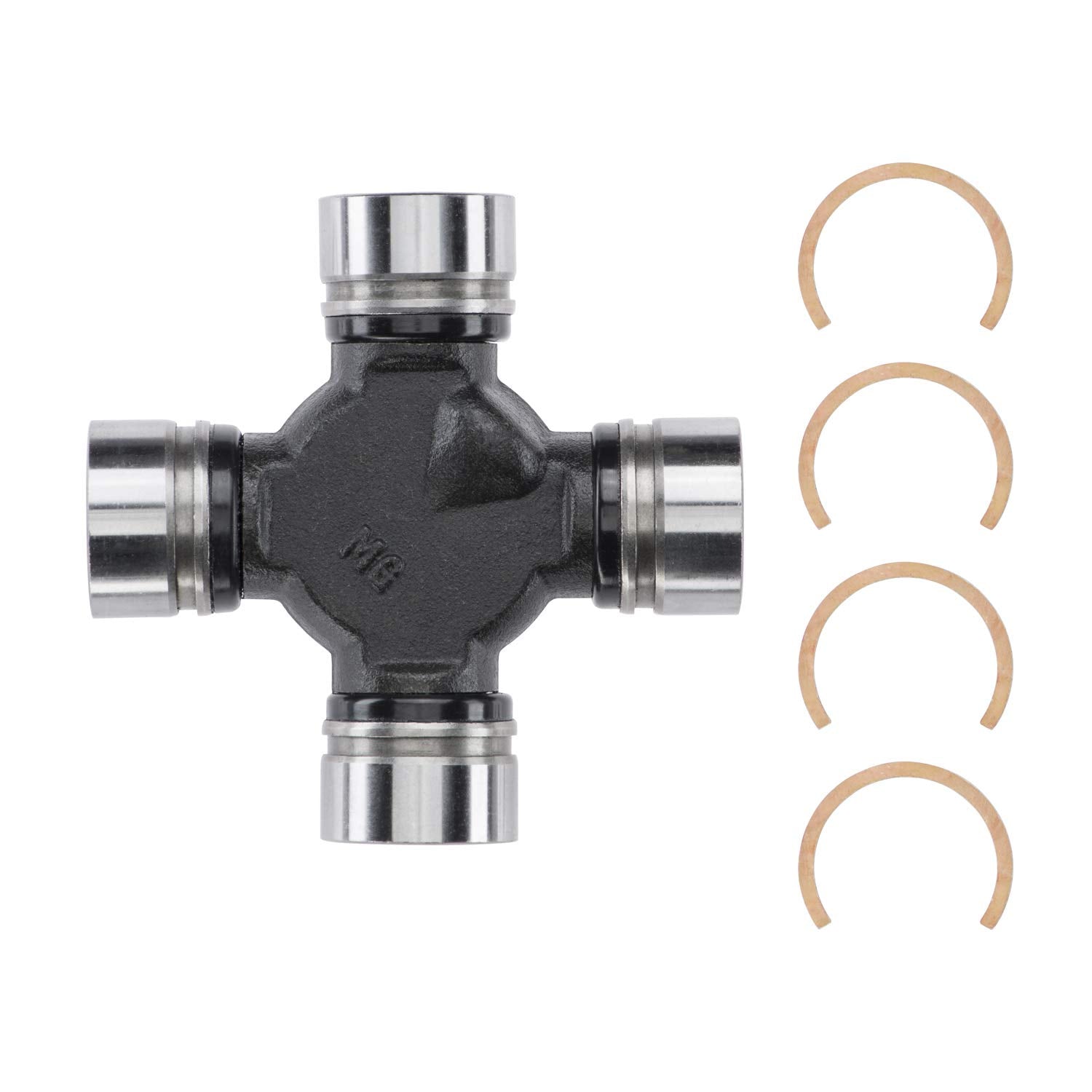 MOOG close-up of forged cross showing durable construction benefit