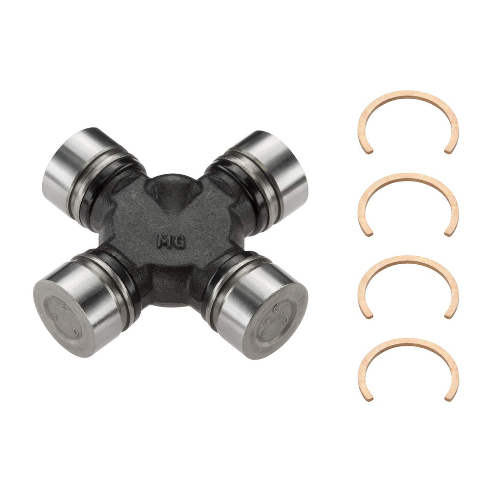 MOOG front view of U-joint showing shape and fitment benefit