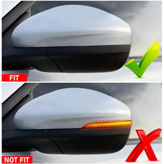 Moonlinks installed on Mustang passenger side demonstrating seamless aesthetic renewal