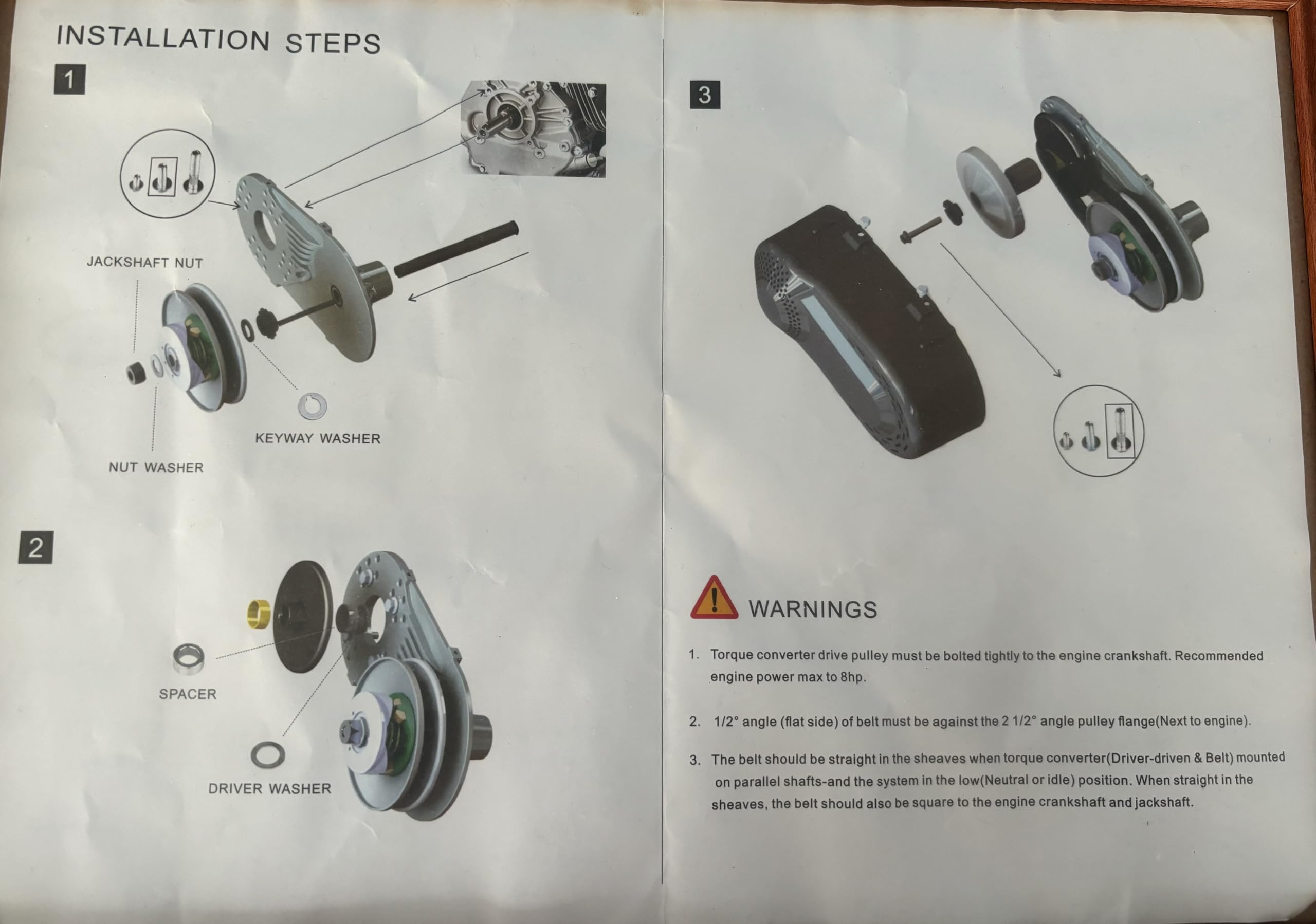 MOOSUN assembled on off-road kart in action conveying improved acceleration benefit
