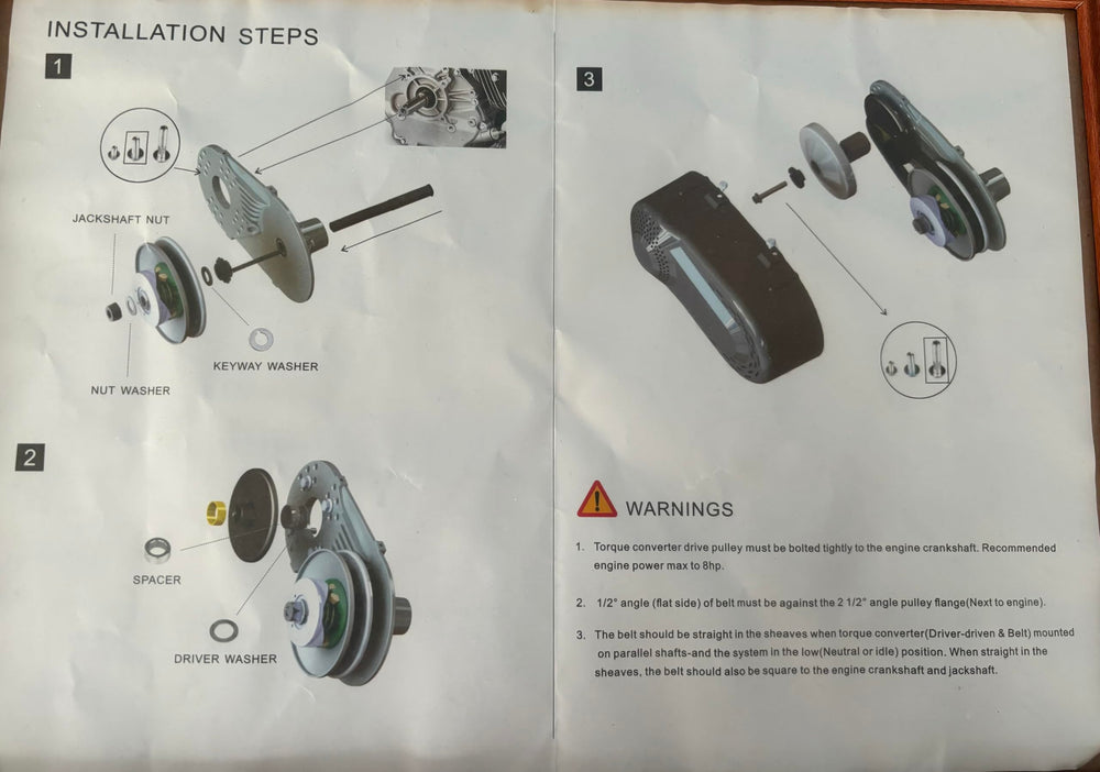 MOOSUN assembled on off-road kart in action conveying improved acceleration benefit
