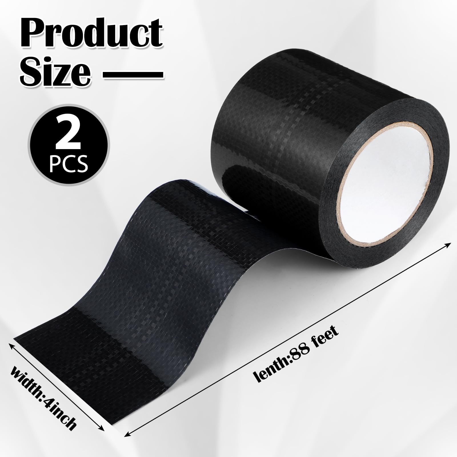 MorningRo polyethylene barrier sheet unrolled to show coverage protection