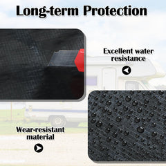 MorningRo tape close-up showing textured PE surface and strong adhesion