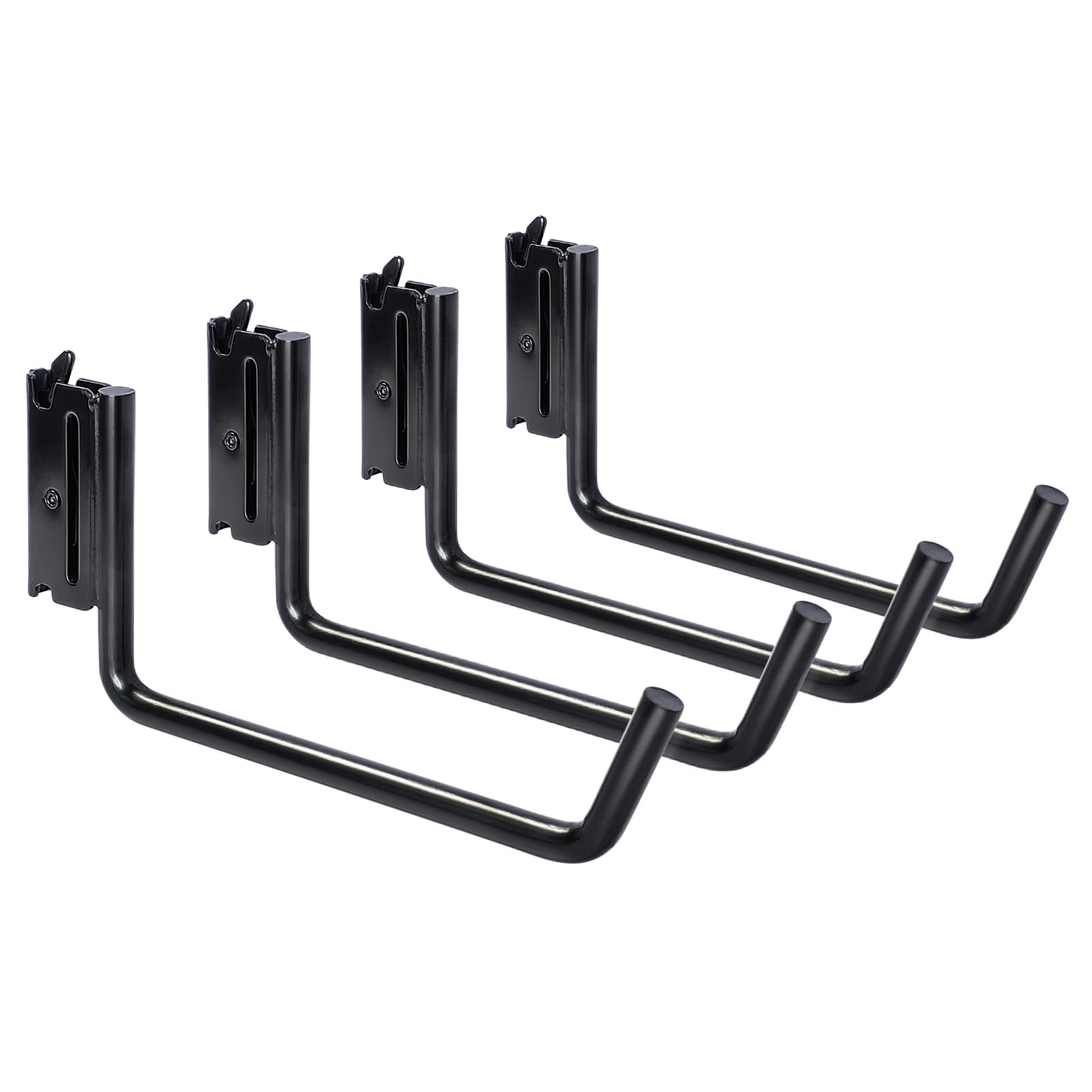 MorScan front view of 4-pack hooks showing compact packaging and durable finish