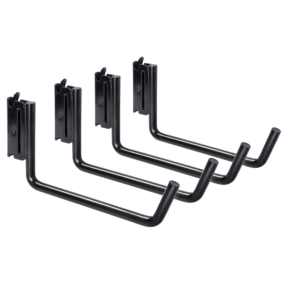 MorScan front view of 4-pack hooks showing compact packaging and durable finish