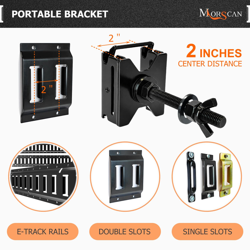 MorScan scale comparison with ruler illustrating compact, space-saving size