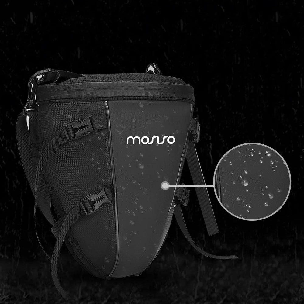 MOSISO open main compartment revealing organized 10L capacity
