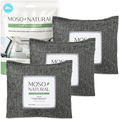 MOSO NATURAL front pack photo showing three bags and neutral benefit