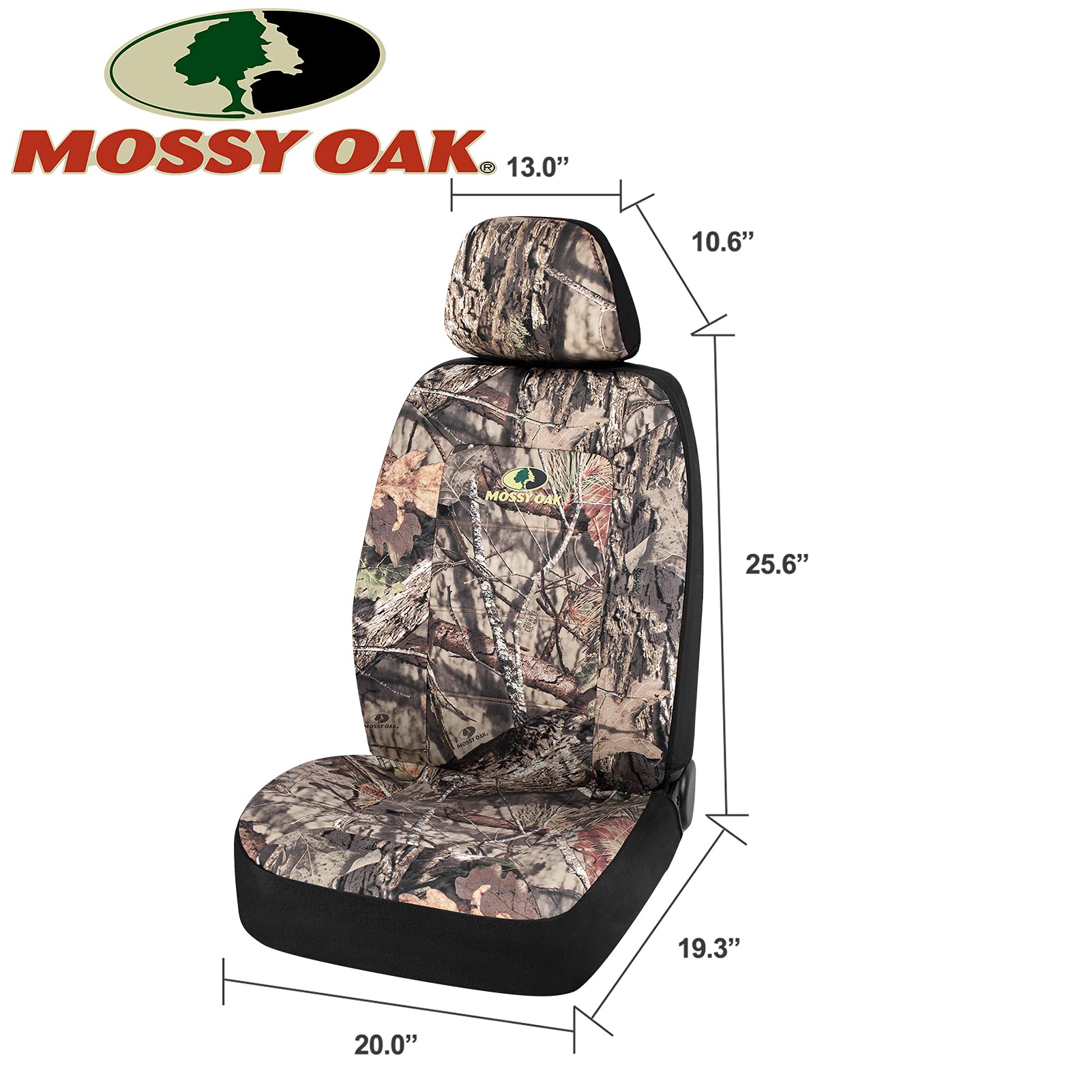 Mossy Oak cover in truck outdoors lifestyle scene showing camo style and protective benefit