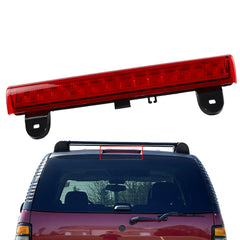 Motarithl front view CHMSL showing bright LED lens and improved visibility