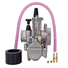 MothAr PWK 24mm carburetor front profile showing ports and mounting for easy fitment