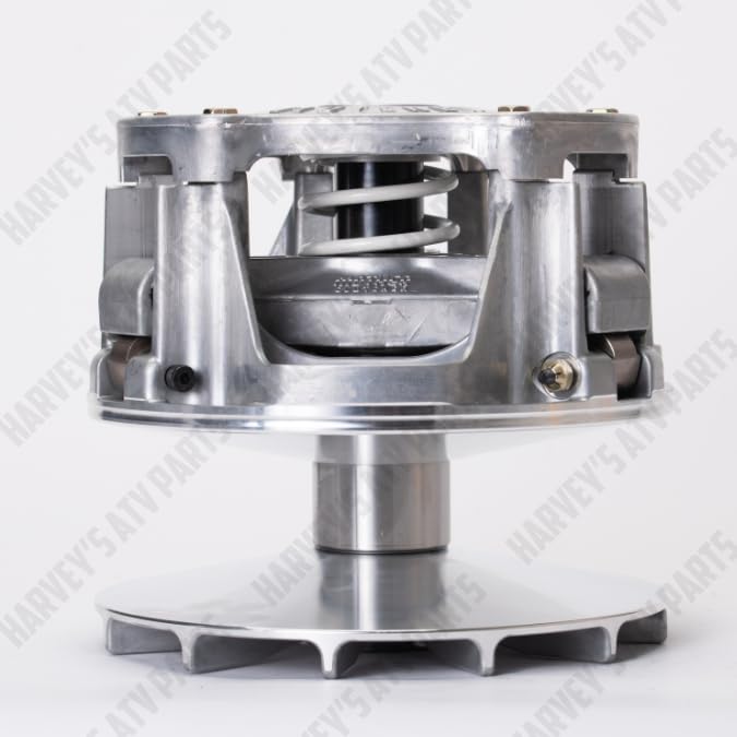 Mother Clutcher close-up of primary clutch showing pre-installed weights and spring for easy fitment