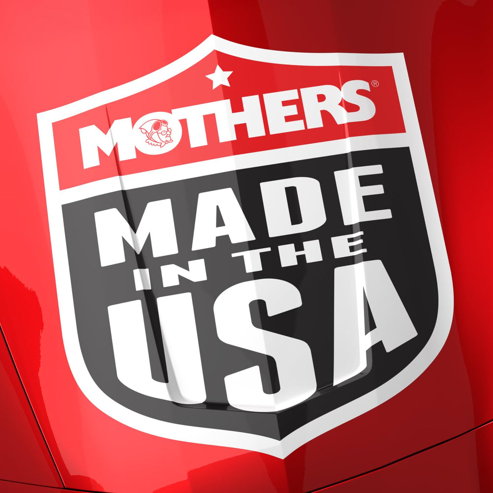 Mothers protectant restoring bumper trim with renewed color