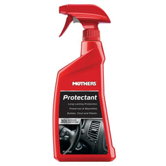 Mothers protectant front label showing product and benefits