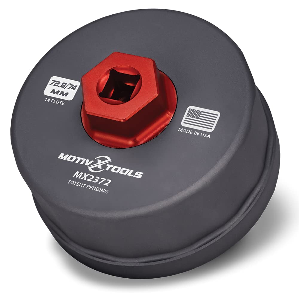 Motivx Tools fitted on Toyota filter demonstrating proper seat and removal benefit