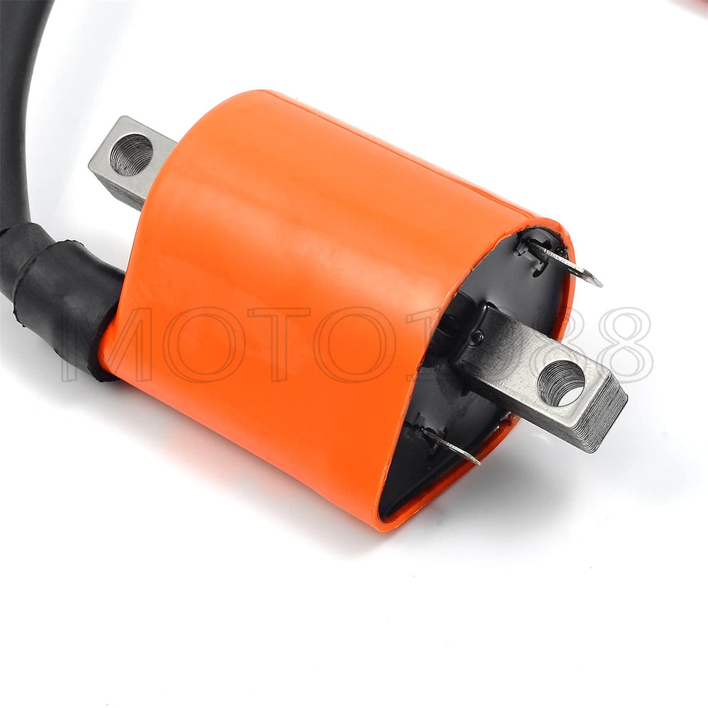 MOTO1988 CDI ignitor box connector detail displaying OEM-fit terminals for secure connection