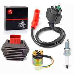 MOTO1988 ignition coil detail highlighting terminals for consistent high-voltage spark