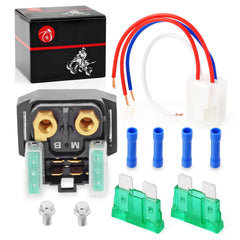 MOTO1988 relay installed on Yamaha motorcycle demonstrating correct fit