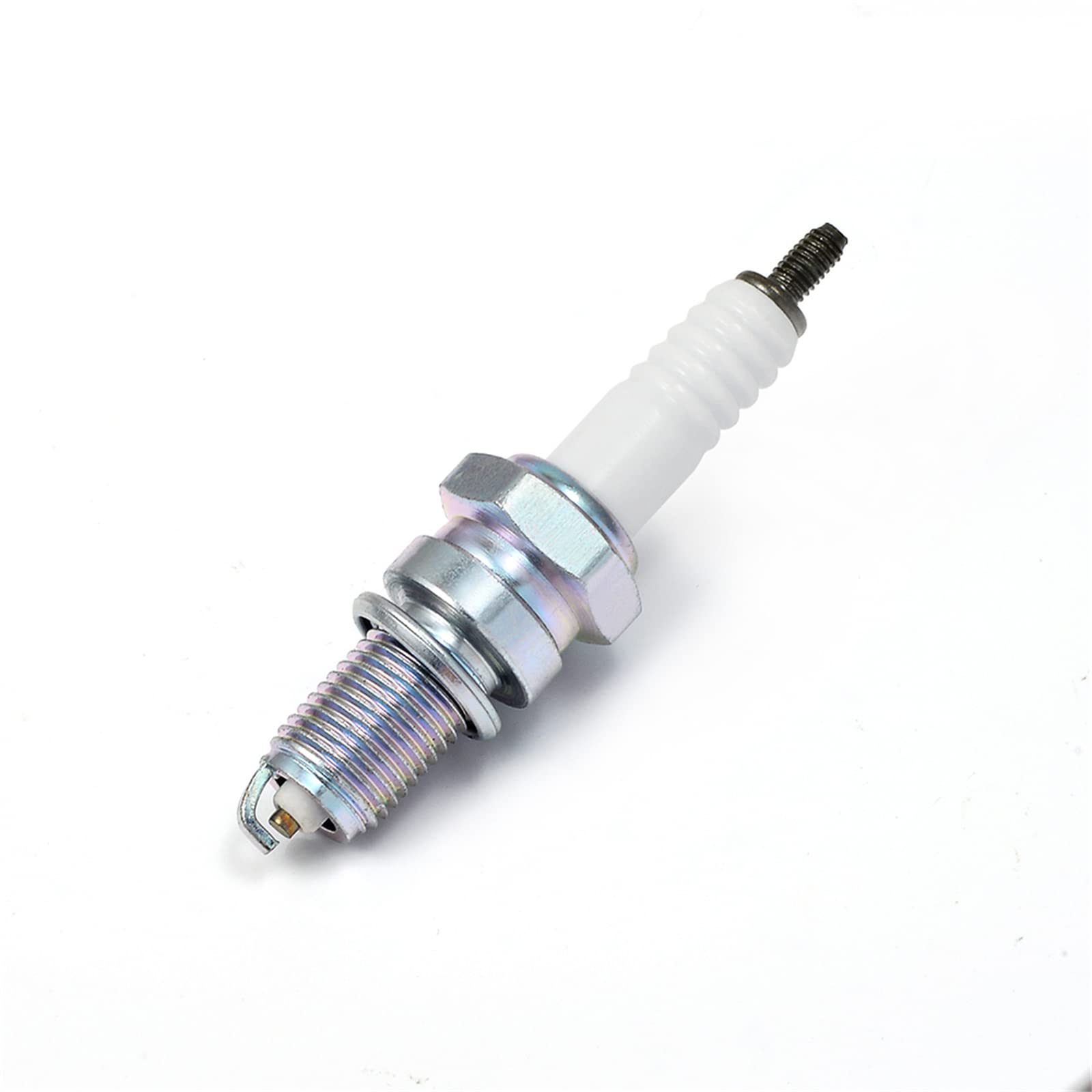 MOTO1988 spark plug close-up of electrode for reliable combustion