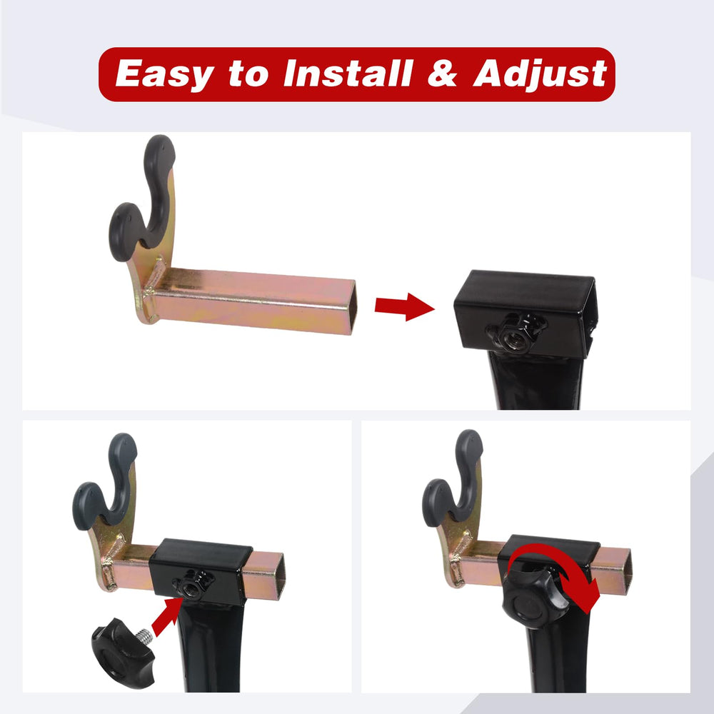 MOTO4U showing 2cm square shaft fitting for easy compatibility verification