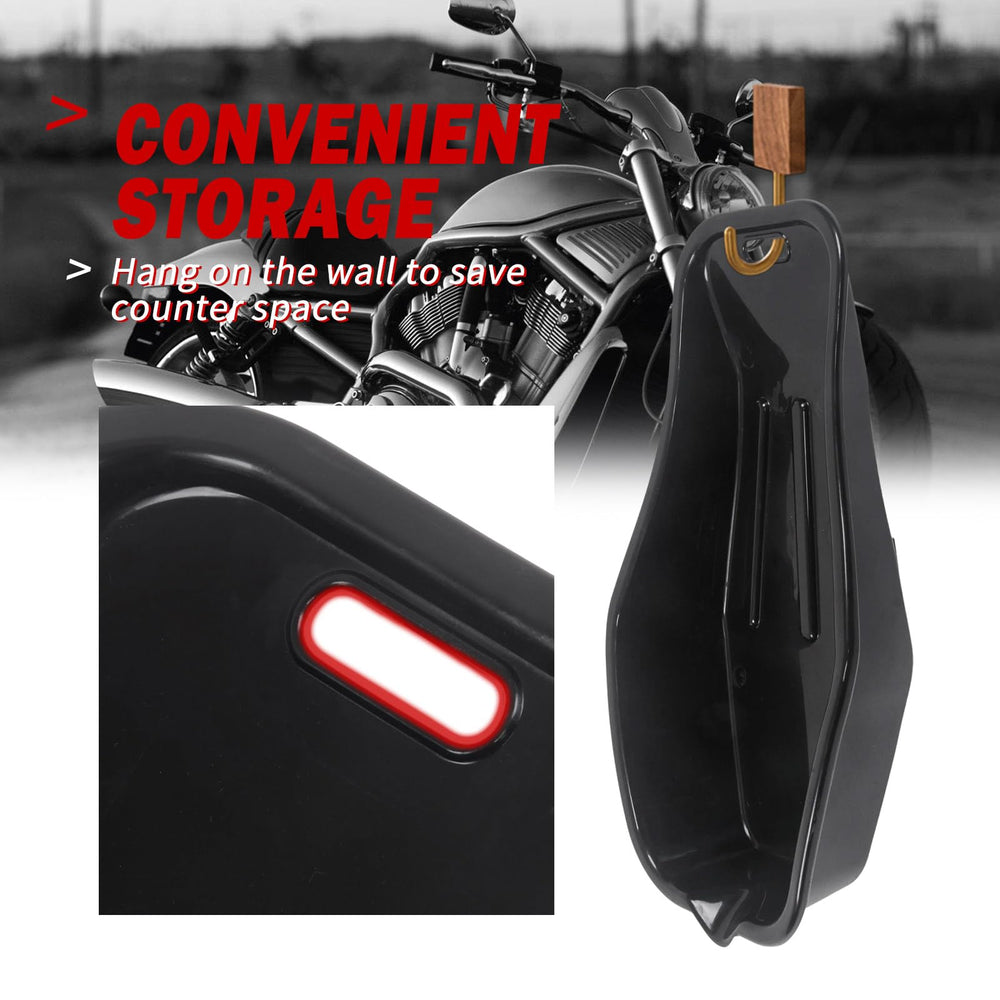 MOTO4U base guide strips detail stabilizing flow and minimizing splash