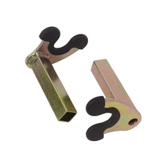 MOTO4U front view of U-shape rear stand adapter showing sturdy cradle benefit