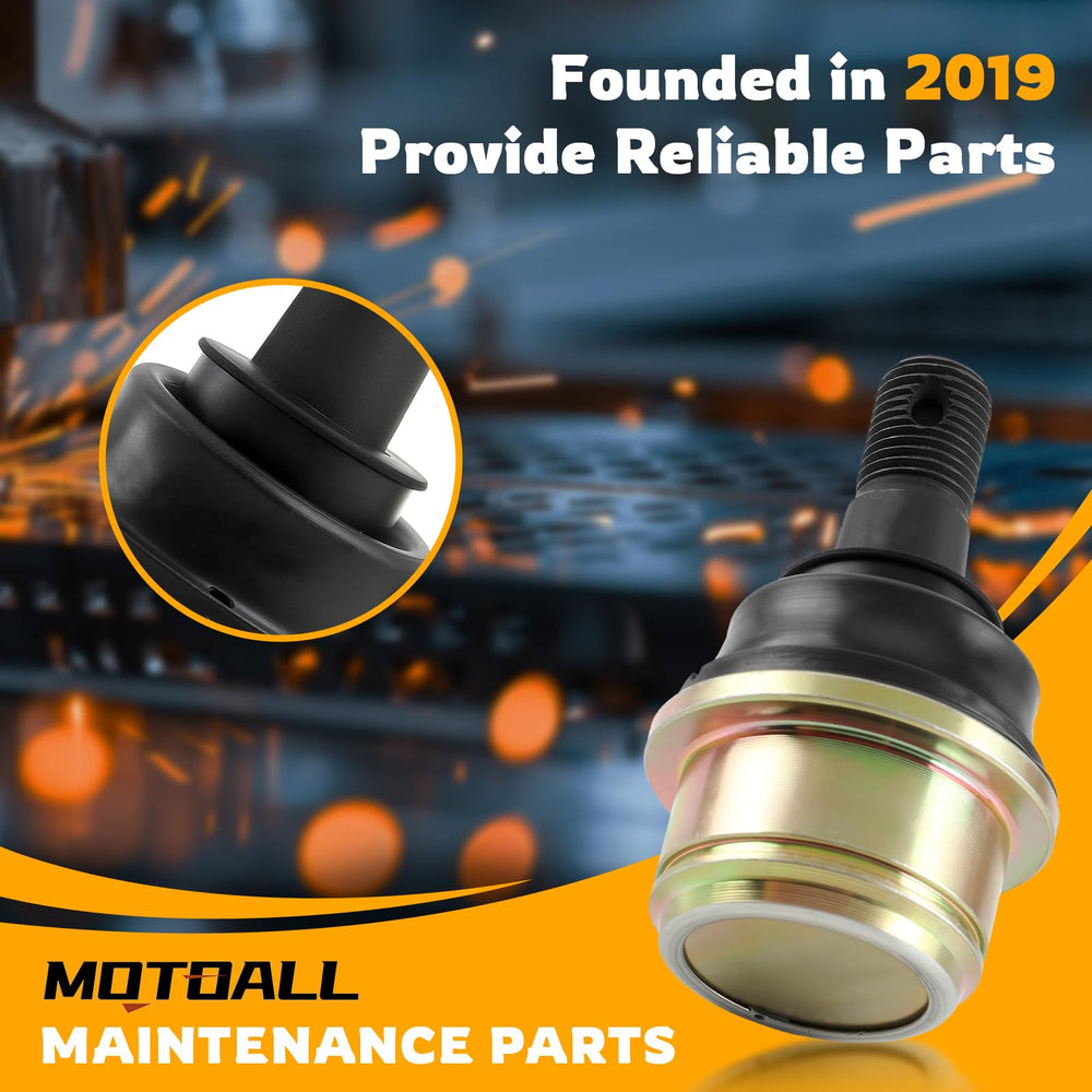 MOTOALL label showing cross-reference part numbers for correct compatibility