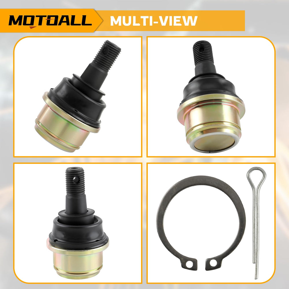 MOTOALL ball joint next to wrench for scale and easy selection benefit