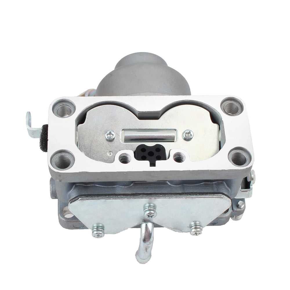 MOTOALL carburetor beside ruler showing scale for proper fit assessment