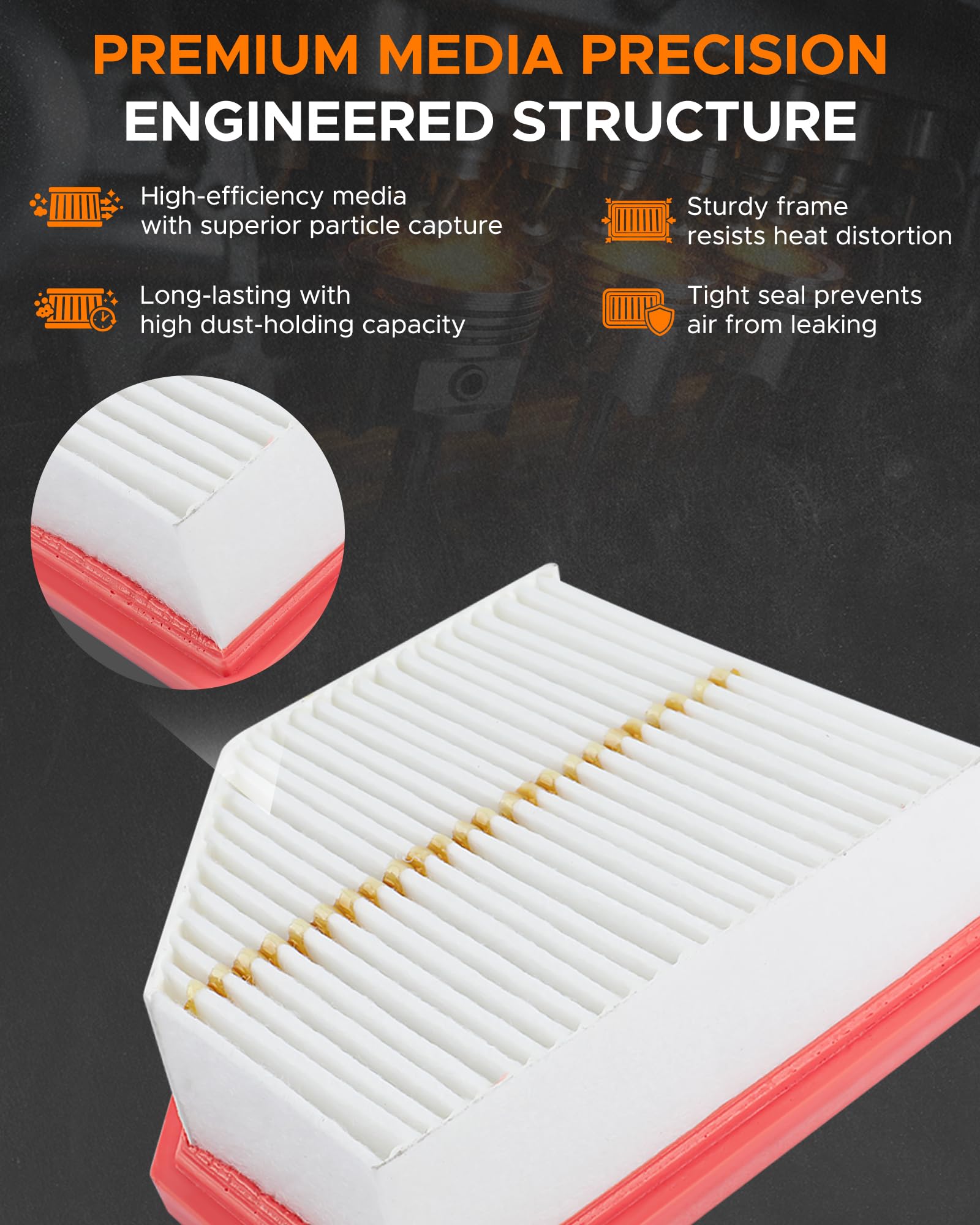 MOTOALL product label with OE part numbers for accurate cross-reference benefit