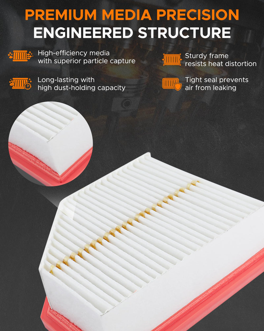MOTOALL product label with OE part numbers for accurate cross-reference benefit