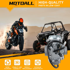 MOTOALL fuel pump assembly side view highlighting reliable fuel delivery restoration