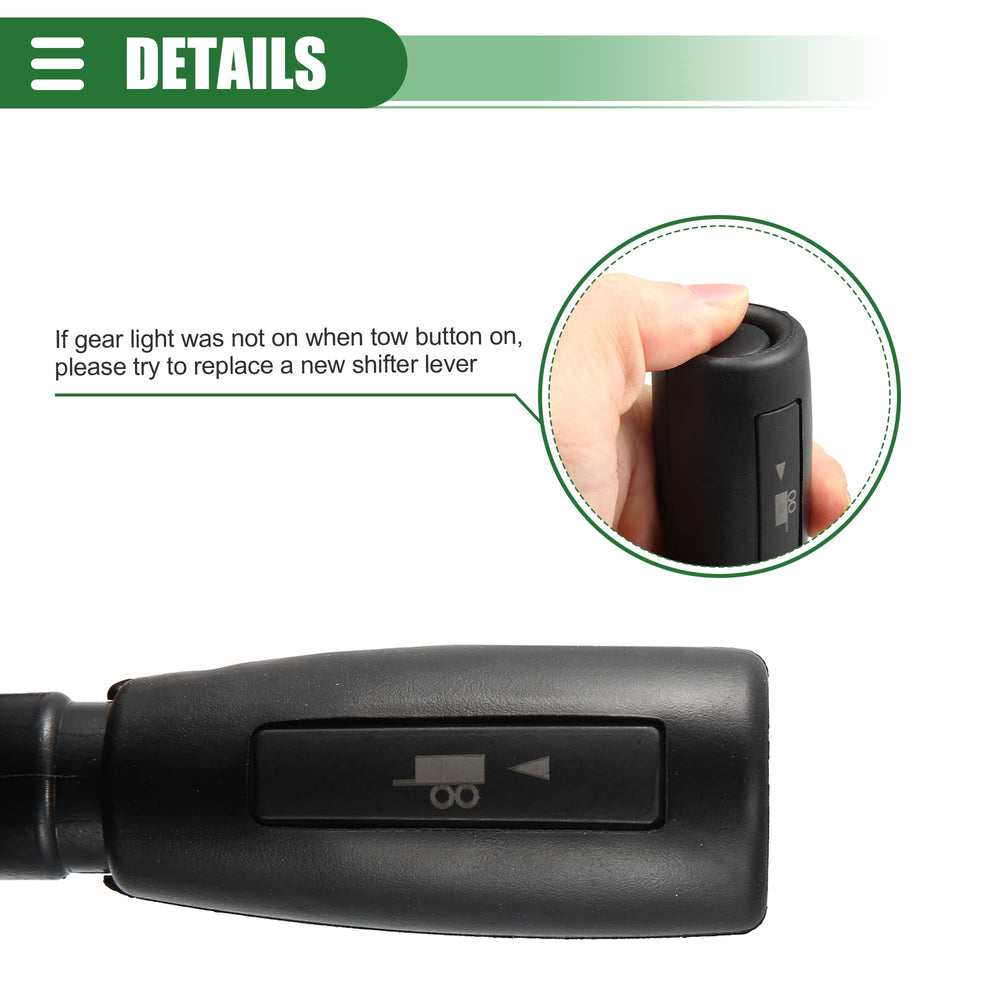 Motoforti lever installed in truck demonstrating straightforward replacement