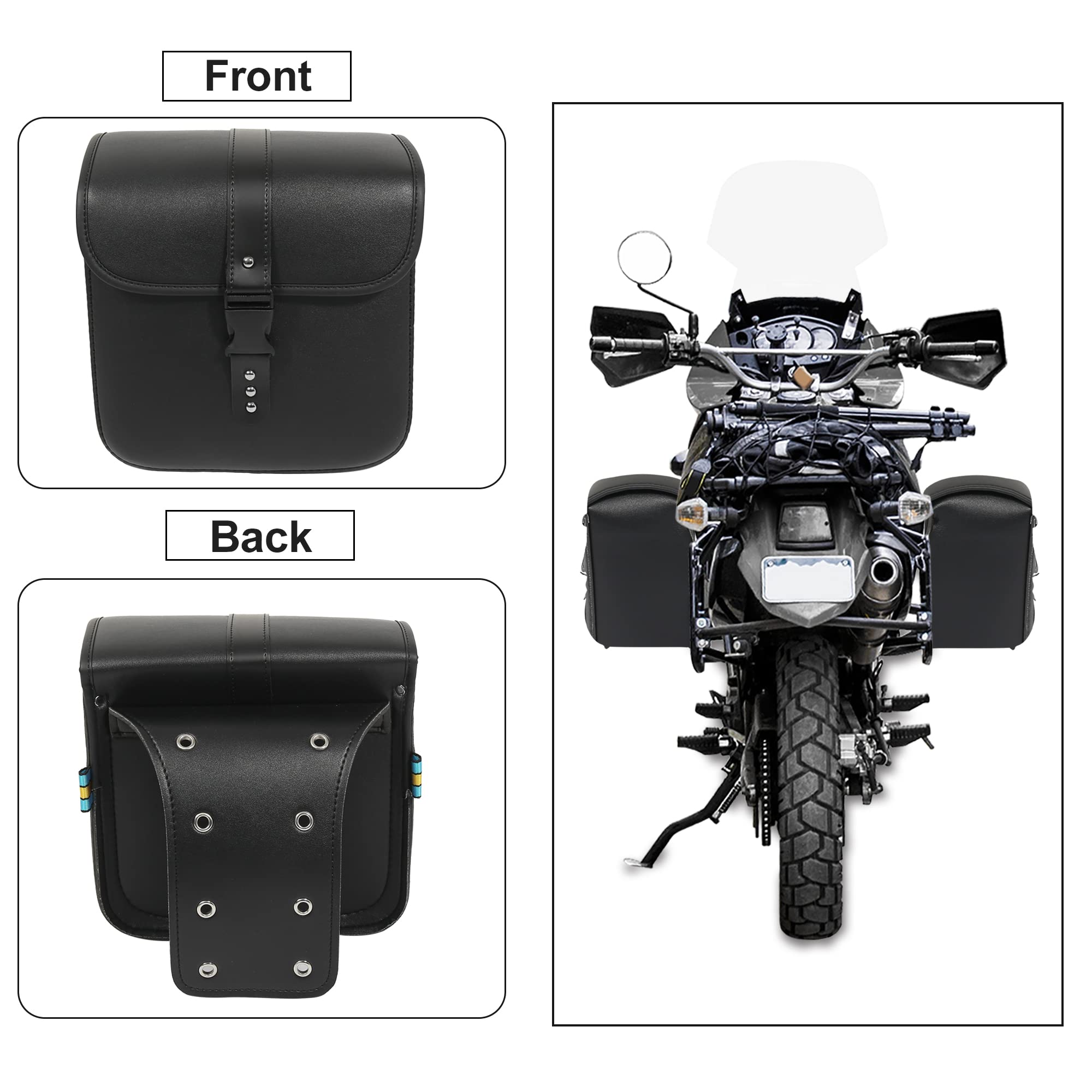 Motoforti beside water bottle showing true size and practical capacity