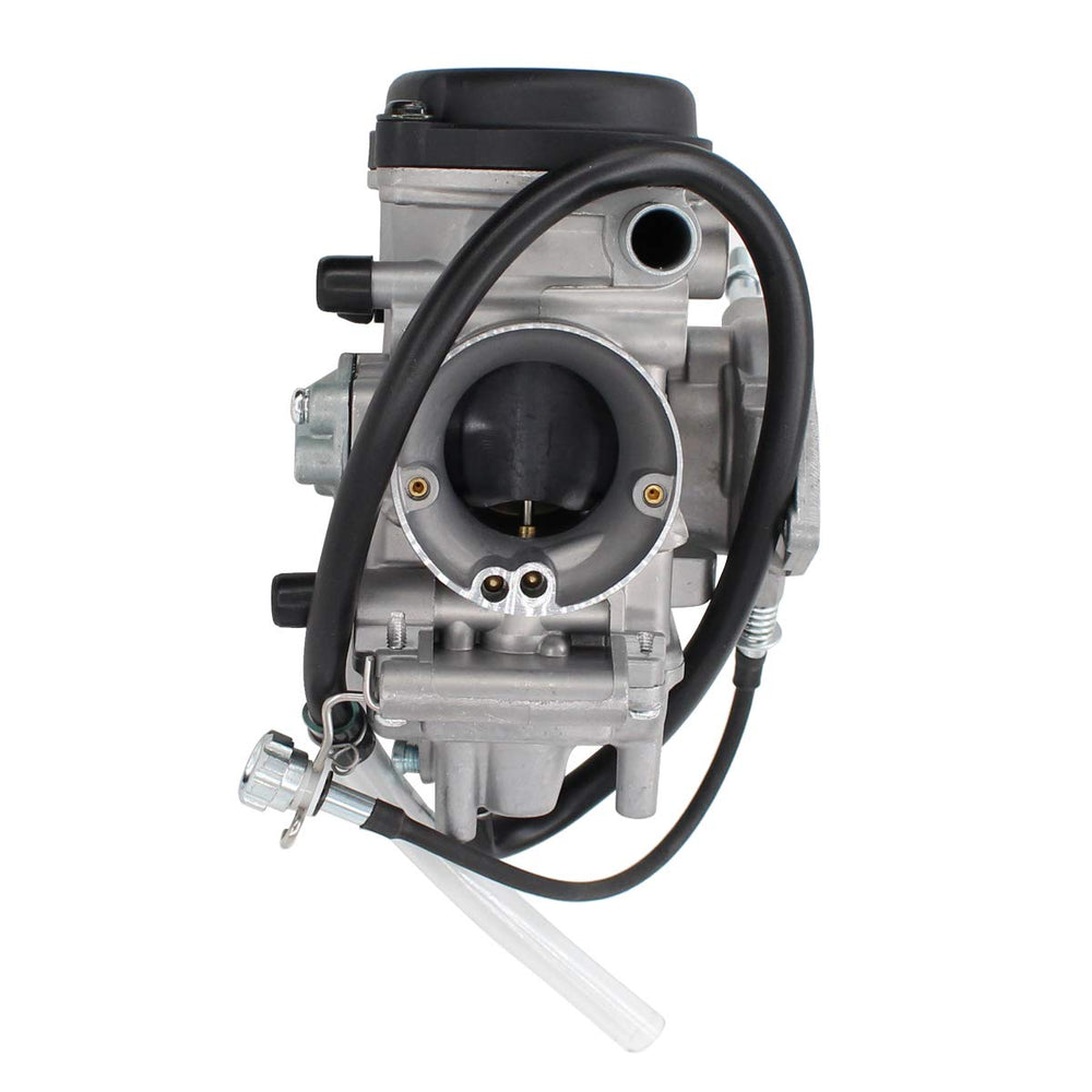 MOTOKU close-up of throttle bore and jets for precise fuel delivery