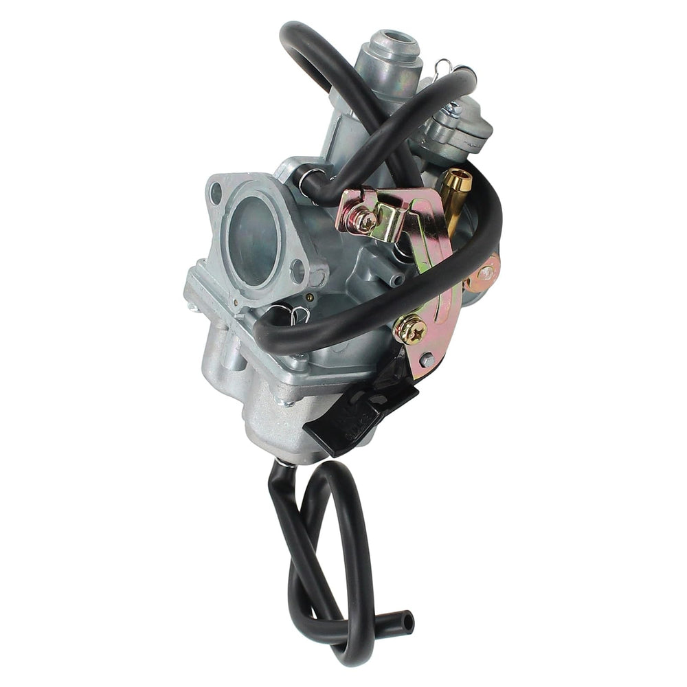 MOTOKU carburetor installed on a TRX250 engine illustrating restored throttle response