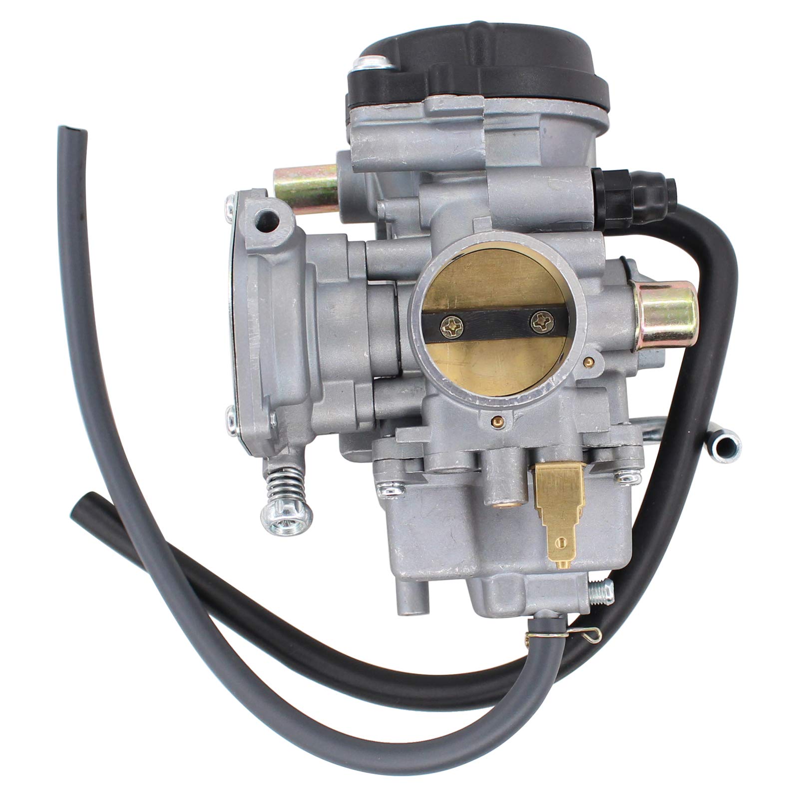 MOTOKU carburetor side detail highlighting throttle linkage durability