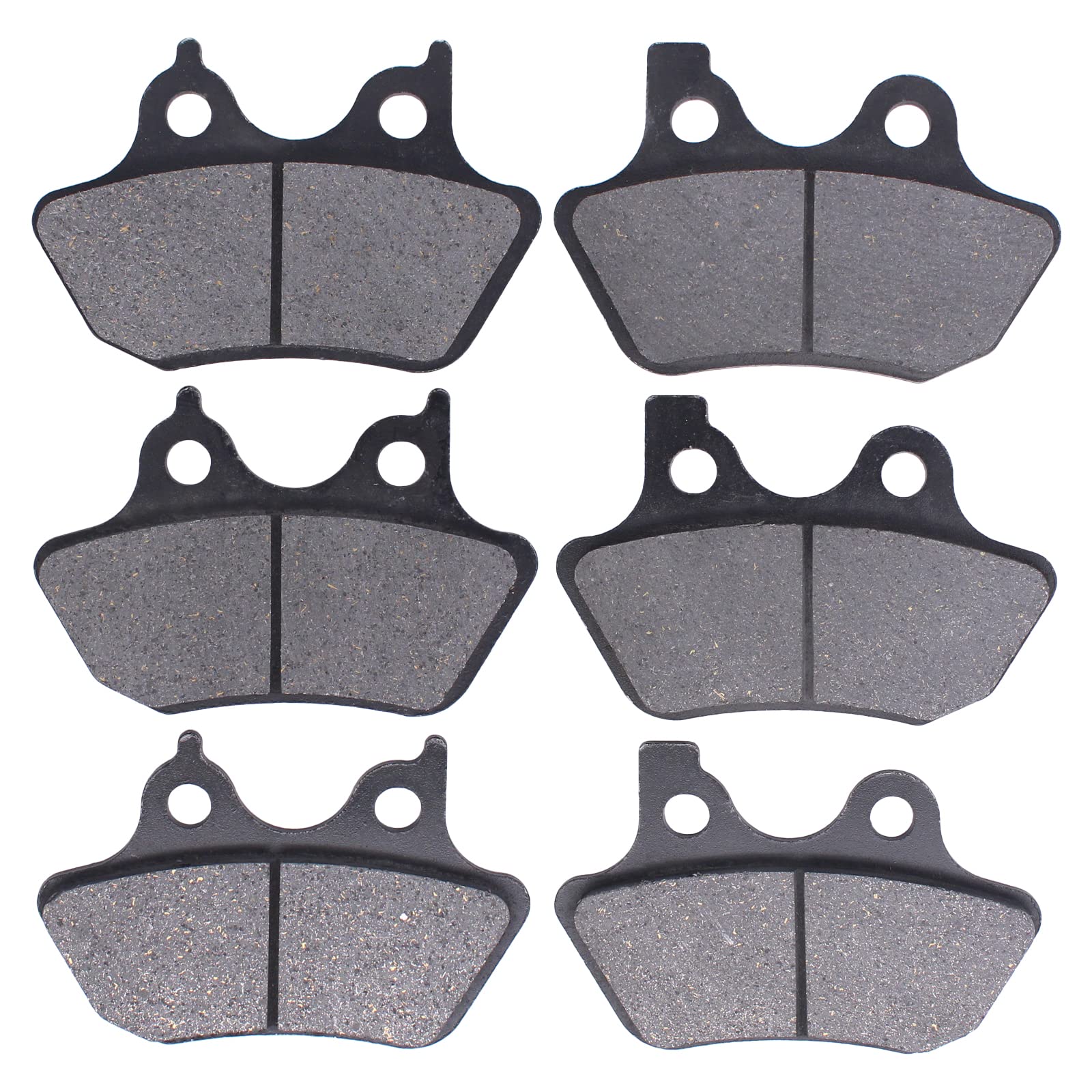 MOTOKU front and rear pads front packaging showing complete set and labeling, clear fit benefit
